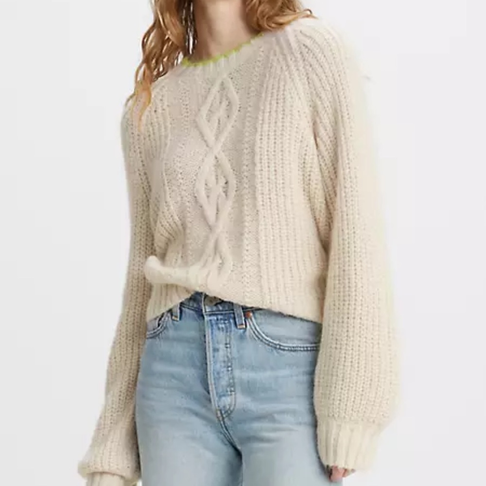 Levi’s Ava Cable Knit Sweater